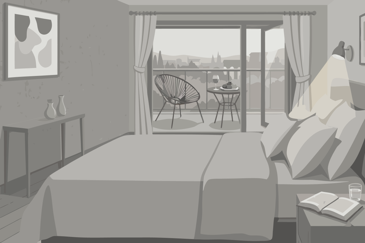 Deluxe Double Room with Balcony and Special Offer